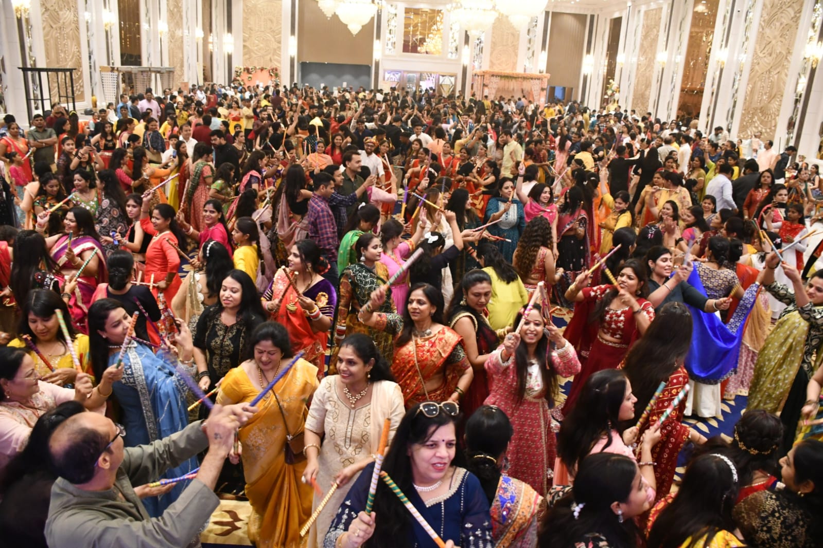 Conference audience and live event